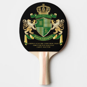 Machen Sie Ihren eigenen Coat mit einem grünen Go Tischtennis Schläger