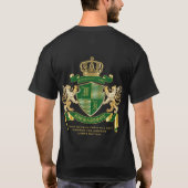 Machen Sie Ihren eigenen Coat mit einem grünen Gol T-Shirt (Rückseite)