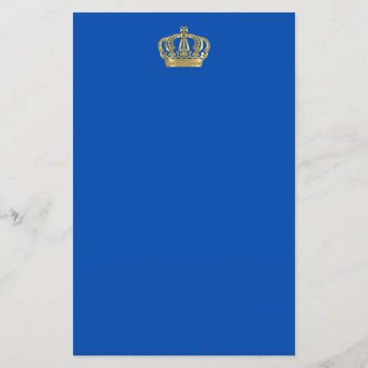 Machen Sie Ihren eigenen Coat von Arms Blue Gold L (Rückseite)