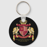 Machen Sie Ihren eigenen Coat von Arms Red Gold Ad