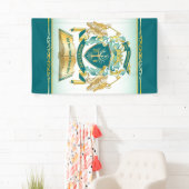 Machen Sie Ihren eigenen Emblem Baumbuch-Key Crown Banner (Insitu)