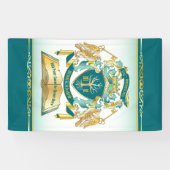 Machen Sie Ihren eigenen Emblem Baumbuch-Key Crown Banner (Horizontal)