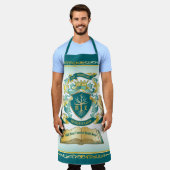 Machen Sie Ihren eigenen Emblem Baumbuch-Key Crown Schürze (Getragen)