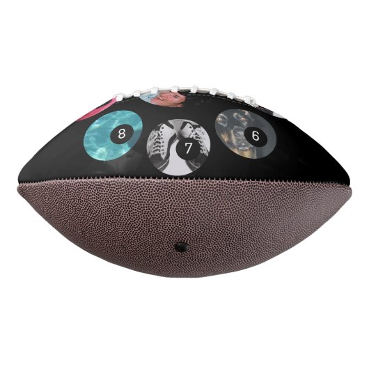 Machen Sie Ihren eigenen Fotodekor leicht mit 9 Football (Gedreht 270)