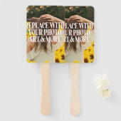 Machen Sie Ihren eigenen Handfächer (Vorne und Hinten)