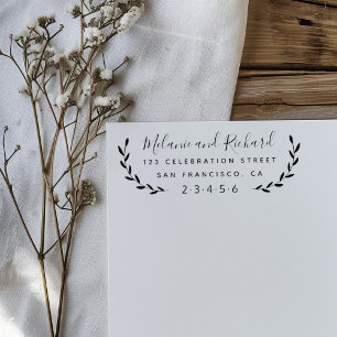 Machen Sie Ihren eigenen Individuelle Name botanis Gummistempel