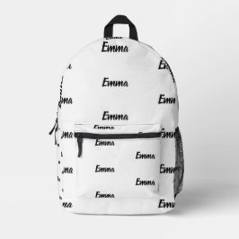 Machen Sie Ihren eigenen Individuelle Name Persona Bedruckter Rucksack
