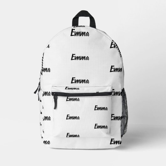 Machen Sie Ihren eigenen Individuelle Name Persona Bedruckter Rucksack (Vorderseite)