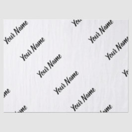 Machen Sie Ihren eigenen Individuelle Name Persona Seidenpapier