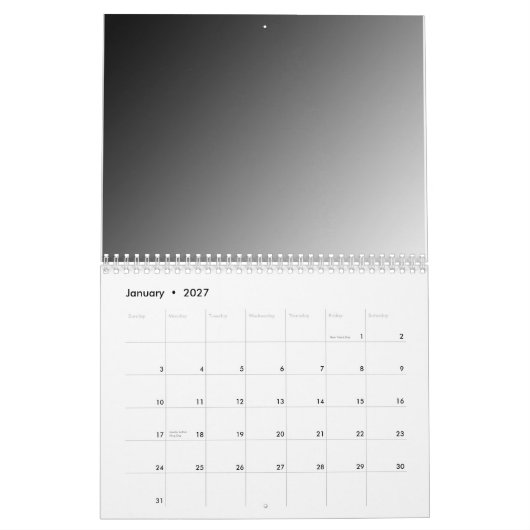 Machen Sie Ihren eigenen Kalender (Jan 2027)