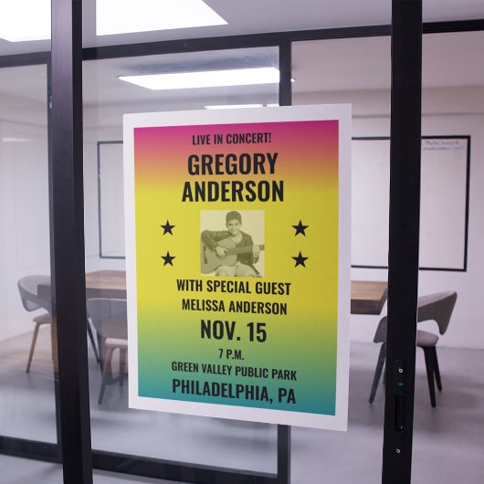 Machen Sie Ihren eigenen Konzert-Flyer Flyer