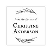 Machen Sie Ihren eigenen Kranz aus der Bibliothek  Permastempel (Design)