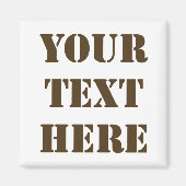 Machen Sie Ihren eigenen Kühlschrankmagnet (Vorne)