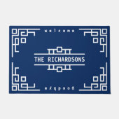 Machen Sie Ihren eigenen Kunst-Deko Retro Fußmatte (Vorderseite)