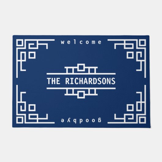 Machen Sie Ihren eigenen Kunst-Deko Retro Fußmatte (Vorderseite)