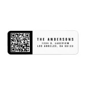 Machen Sie Ihren eigenen QR-Code | Moderne Rücksen (Vorne)