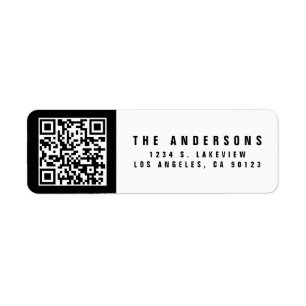 Machen Sie Ihren eigenen QR-Code Moderne Rücksen