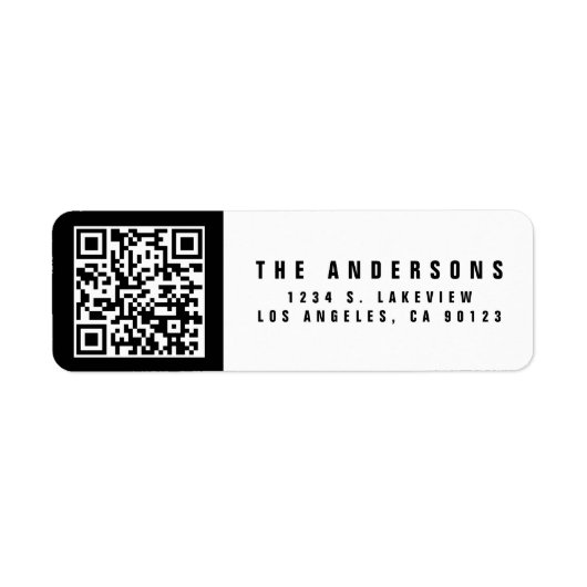 Machen Sie Ihren eigenen QR-Code | Moderne Rücksen (Vorne)