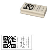 Machen Sie Ihren eigenen QR Code Werbeaktion Gummistempel (Stempel)