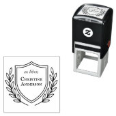 Machen Sie Ihren eigenen Schild aus der Bibliothek Permastempel (Beispiel)