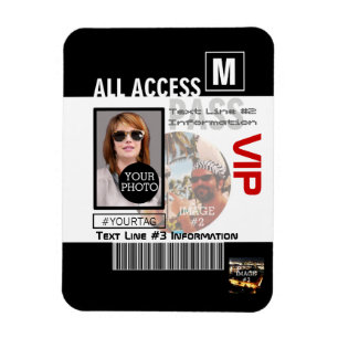 Machen Sie Ihren eigenen VIP-Durchlauf 8 Magnet
