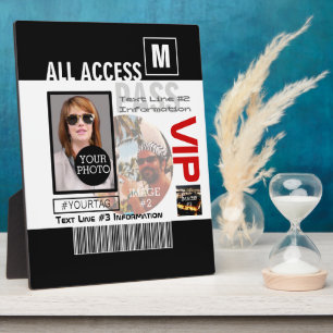 Machen Sie Ihren eigenen VIP Pass 8 Wege zu person Fotoplatte