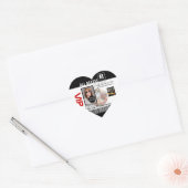 Machen Sie Ihren eigenen VIP Pass 8 Wege zu person Herz-Aufkleber (Umschlag)