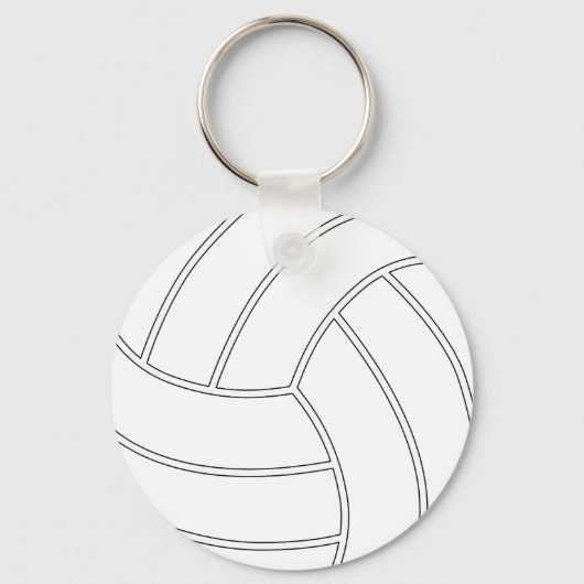 Machen Sie Ihren eigenen Volleyball-Schlüsselanhän Schlüsselanhänger (Vorderseite)