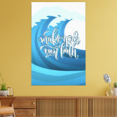 Machen Sie Ihren eigenen Weg | Motivierend Angebot Leinwanddruck (Insitu (Wohnzimmer))