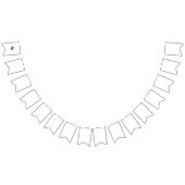 Machen Sie Ihren Event-Pop mit Qualitätsbannern Wimpelkette (Alle)