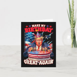 Machen Sie Ihren Geburtstag wieder großartig Karte