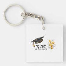 Machen Sie Ihren Hut fliegen für einen Absolventen