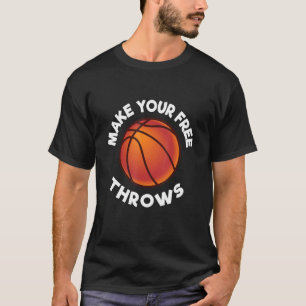 Machen Sie Ihren kostenlosen Throws Uni März Baske T-Shirt