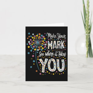 Machen Sie Ihren Mark Happy Dot Day 2024 Lüster Karte