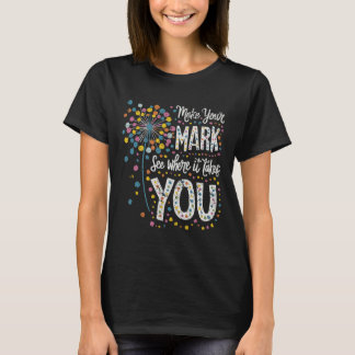 Machen Sie Ihren Mark Happy Dot Day 2024 Lüster T-Shirt