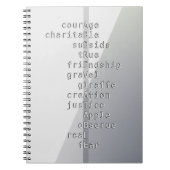 Machen Sie Ihren Namen oder Ihre Nachricht mit Cro Notizblock (Vorderseite)