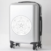Machen Sie Ihren Sigil Sigillum Dei Aufkleber (Koffer)