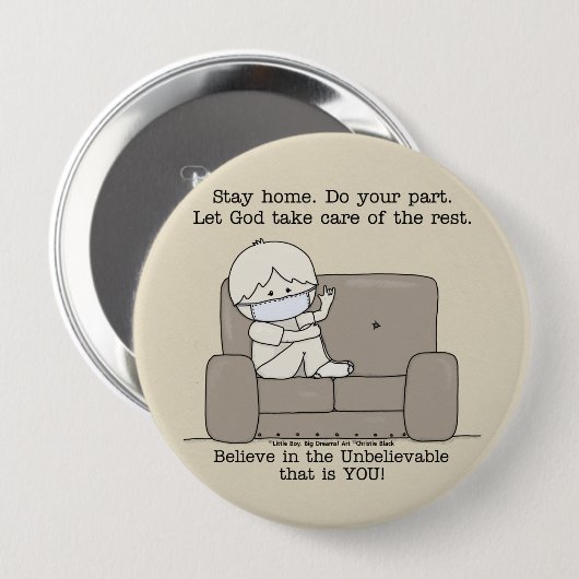 Machen Sie Ihren Teil Button (Vorne & Hinten)