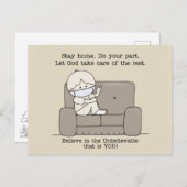 Machen Sie Ihren Teil Postkarte (Vorne/Hinten)