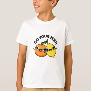 Machen Sie Ihren zest Funny Citrus Frucht Puff T-Shirt