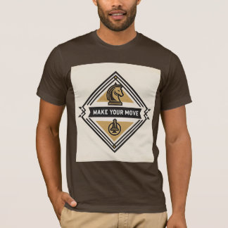 Machen Sie Ihren Zug – Schachfiguren-Design T-Shirt