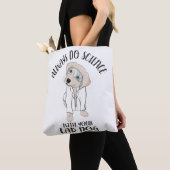 Machen Sie immer Wissenschaft mit Ihrem Labrador H Tasche (Von Nahem)