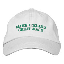 Machen Sie Irland wieder groß Bestickte Mütze Iris