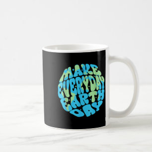 Machen Sie jeden Tag zum Tag der Erde 2026 Planet- Kaffeetasse