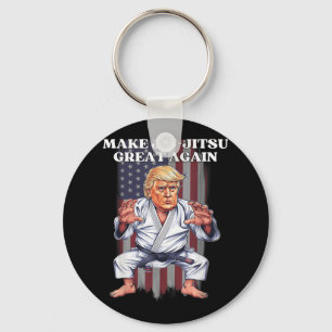 Machen Sie Jiu-jitsu wieder groß Trump Republikane Schlüsselanhänger
