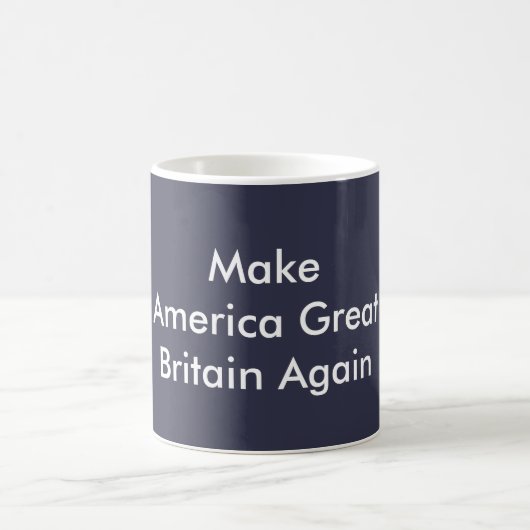 Machen Sie Kaffee-Tasse BLAU Amerikas Kaffeetasse (Mittel)