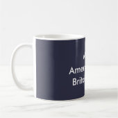 Machen Sie Kaffee-Tasse BLAU Amerikas Kaffeetasse (Links)