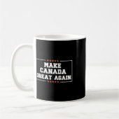 Machen Sie Kanada wieder groß Funny 51. Staat Trum Kaffeetasse (Links)