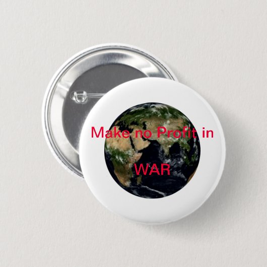 Machen Sie keinen Gewinn in KRIEG jGibney den Button (Vorne & Hinten)