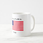 Machen Sie keinen Gewinn in KRIEG jGibney den Kaffeetasse (VorderseiteRechts)